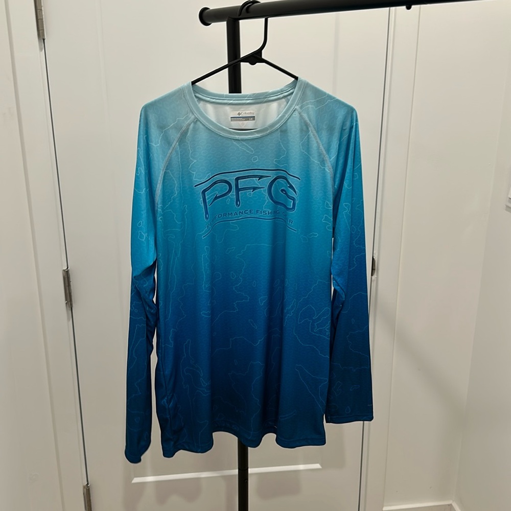 Columbia PFG Long Sleeve Sun Shirt SPF Men’s Large